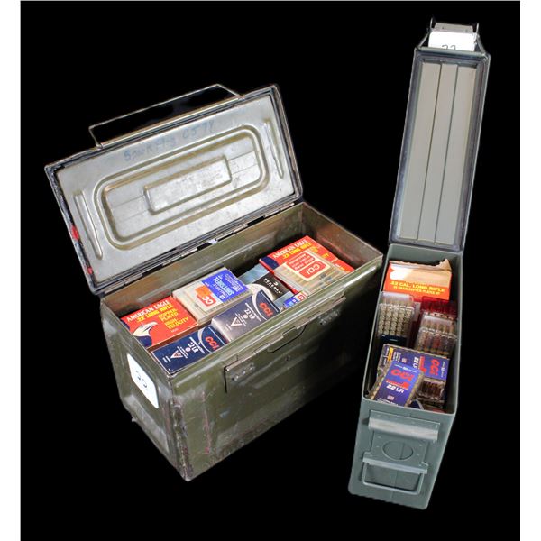 2 Ammo Boxes Of .22 LR Ammo