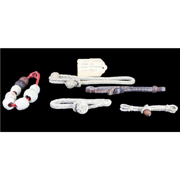 Rein Connector Made By Jesse Wilkinson (Ernie's Grandfather C1950)- Rein Connector Made By AB Wilkin