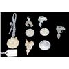 Image 1 : 8 Misc. Cowboy Fobs- One Is Silver- Ernie Morris Collection