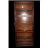 Image 1 : Globe- Wernicke 6 Stacker Lawyers Bookcase- Drawer In Bottom- Good Condition- #84" X 34" X 11.5"