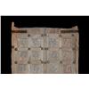 Image 2 : 2 Primitive Carved Doors That Have Been Nailed Together To Make A Decorative Panel- Good Patina- 66"