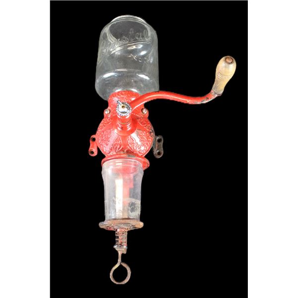 Wall Mounted Arcade Crystal #3 Coffee Grinder- 18.5"