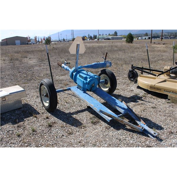 30 HP Irrigation Pump On Wheels- 230 Volt- Worked The Last Time It Was Used