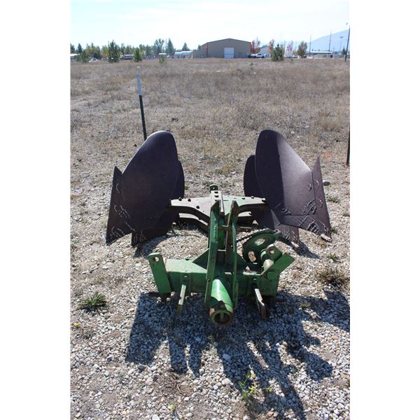 Oliver 2 Bottom Rollover Plow- Hard Surfaced- Fair Condition