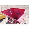Image 3 : Lely USA Inc Ground Driven Sand/Salt Spreader- 48" X 35.5" Box- Decent Condition