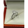 Image 1 : Ladies 14kt White Gold Diamond Engagement Ring