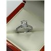 Image 2 : Ladies 14kt White Gold Diamond Engagement Ring