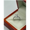 Image 3 : Ladies 14kt White Gold Diamond Engagement Ring