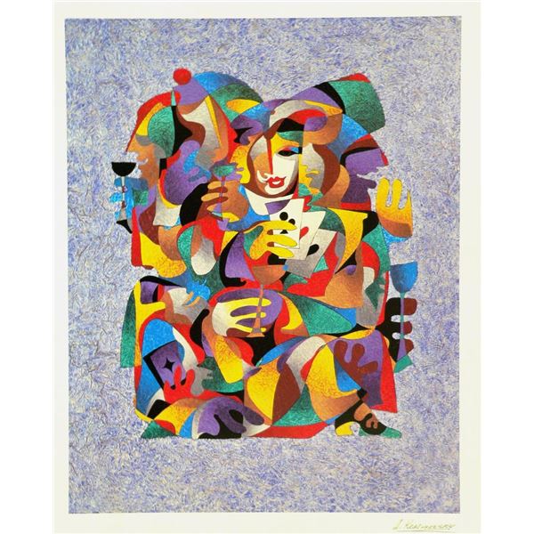 Poker Players by  Anatole Krasnyansky