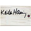 Image 2 : Untitled (Smile On Stripes) by Keith Haring (1958-1990)