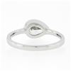 Image 8 : NEW Platinum GIA 1.06 ctw Pear Sideways Bezel Diamond Solitaire Engagement Ring