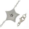 Image 2 : Tiffany & Co. 18k Gold Diamond Starfish Station Necklace w/ Stud Earrings Set