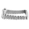 Image 7 : Rolex Ladies Stainless Steel Silver Index Fluted Bezel Date Wristwatch