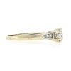 Image 5 : Vintage 14k Gold.70 ctw Old European Diamond Solitaire w/ Accents Engagement Rin