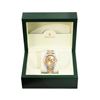 Image 8 : Rolex 36MM Factory Champagne Arabic Dial Diamond Bezel Datejust With Hidden Clas