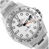 Image 2 : Rolex Mens Stainless Steel 42MM White Dial Explorer 2 With Rolex Box