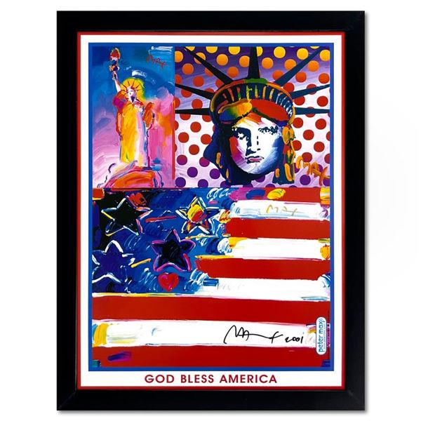 9-11 God Bless America II by Peter Max