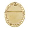 Image 3 : Vintage Gold 0.15 ctw Diamond Fluted Detailed Menorah Pin Brooch Pendant