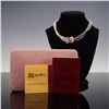 Image 8 : Majorica Simulated Pearl & Sterling Silver Two-Tone Double Strand Necklace