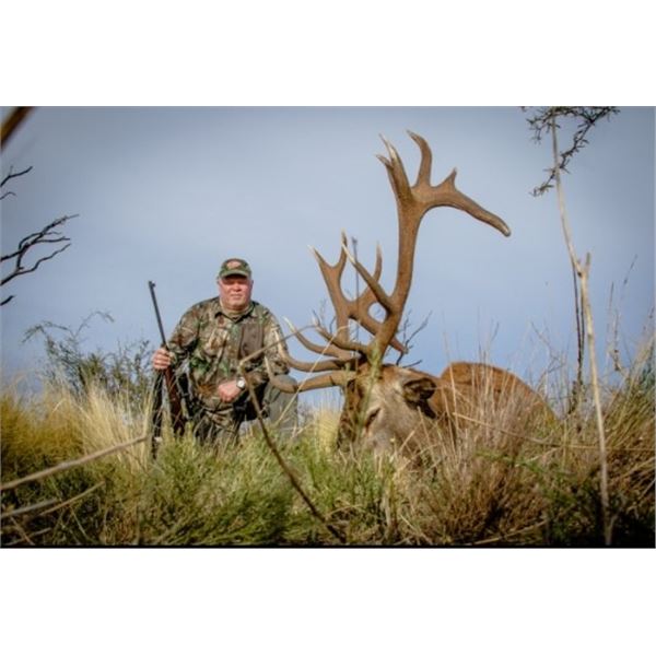 Argentina Red Stag for 2 hunters