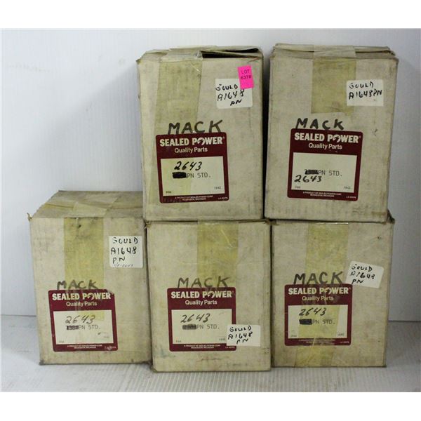SEALED POWER 2643P PISTON LOT X5 MACK