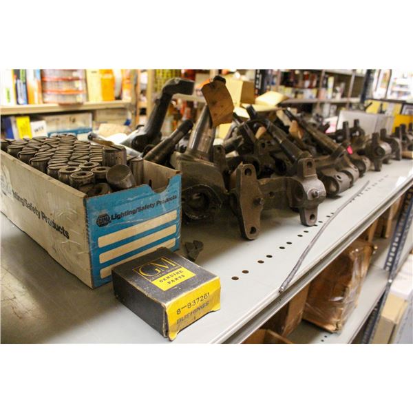 LOT OF (22) ASSORTED FRONT END SPINDLES