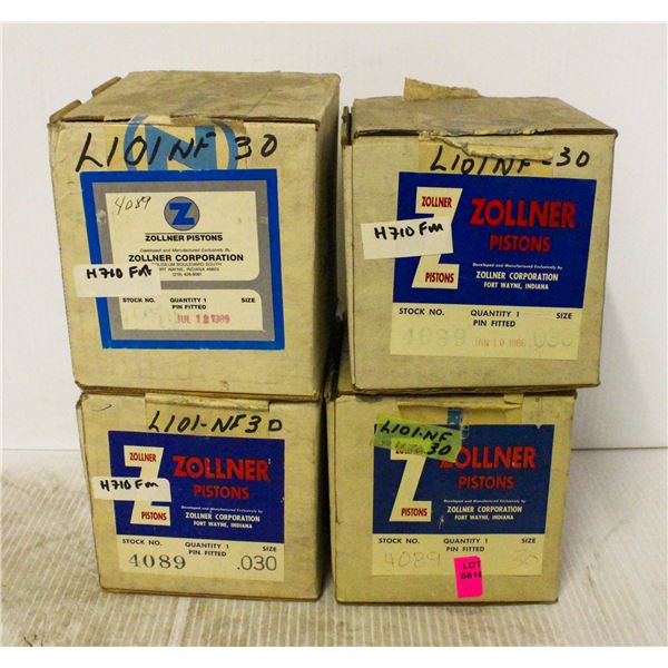 ZOLLNER 4089 PISTON (4) IHC V478 V8 .030