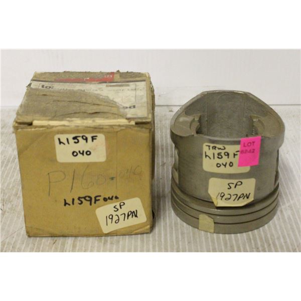 TRW L159F PISTONS (2) FORD HD332 TRUCK .040