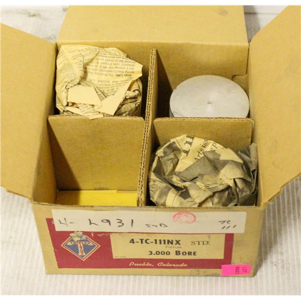 TRIPLEX TC111NX PISTON SET 4 WISCONSIN TE-VE4 STD