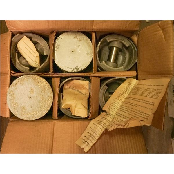 DUALOY L2115 PISTON LOT 6 REO OH185 I6 59–63