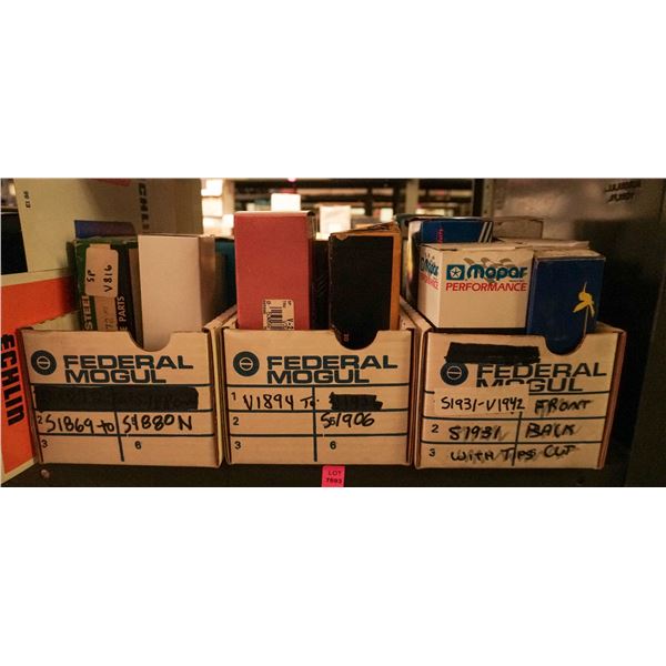 1/2 SHELF LOT - ASSORTED ENGINE VALVES