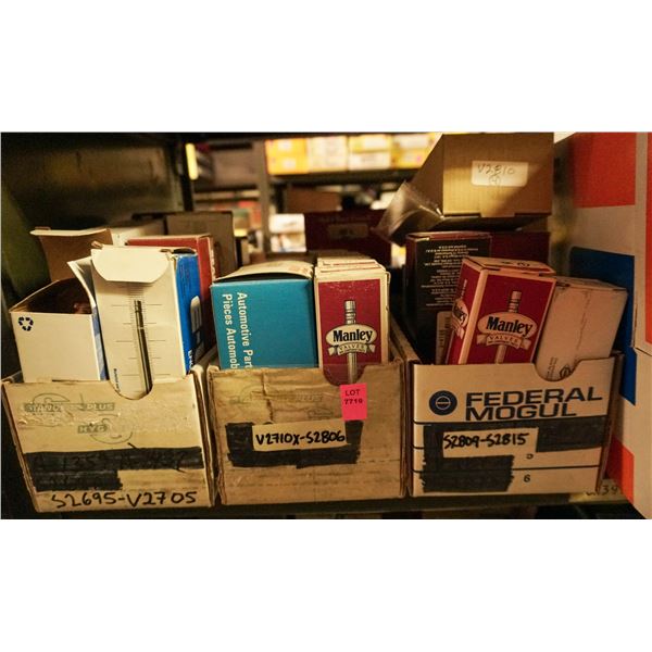 1/2 SHELF LOT - ASSORTED ENGINE VALVES