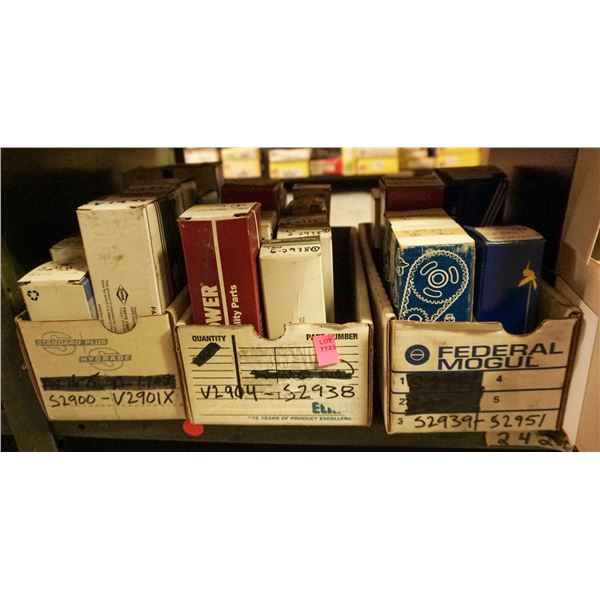 1/2 SHELF LOT - ASSORTED ENGINE VALVES