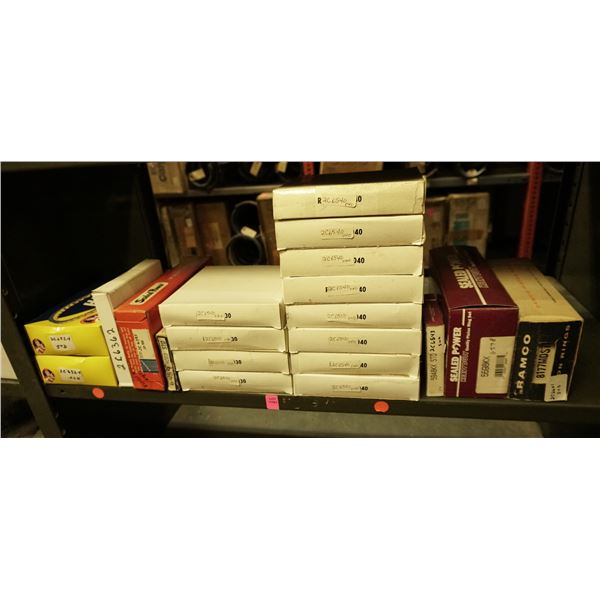 SHELF LOT - ASSORTED PISTON RINGS