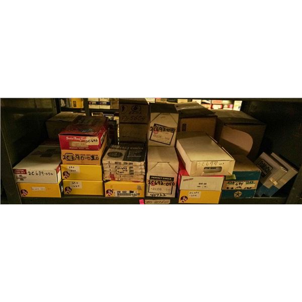 SHELF LOT - ASSORTED PISTON RINGS