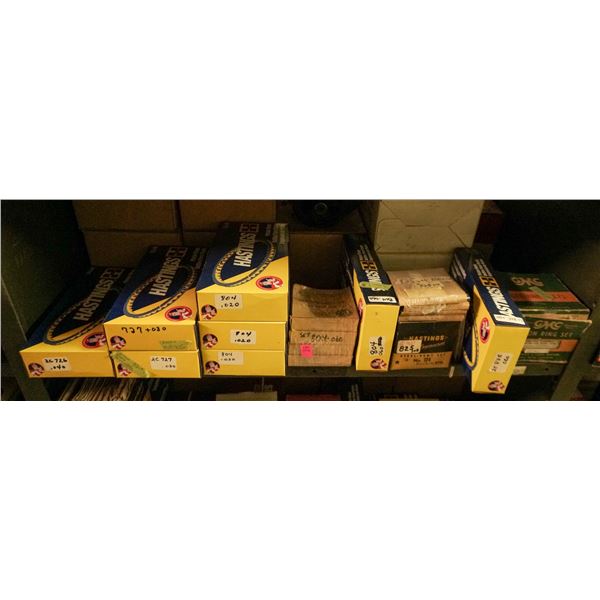 SHELF LOT - ASSORTED PISTON RINGS