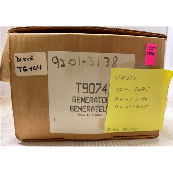 GENERATOR - T9074 REMAN