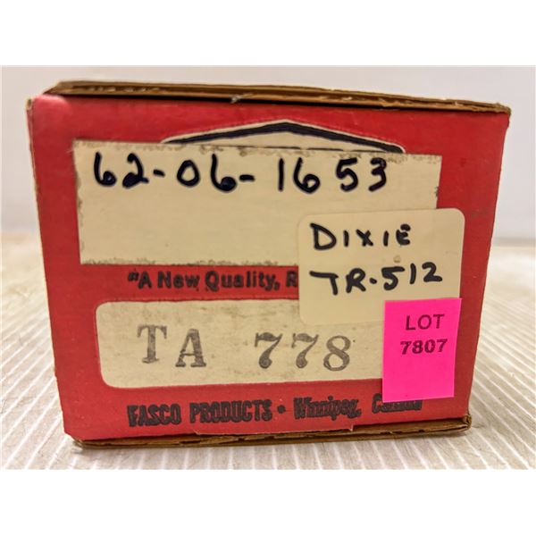 VOLTAGE REGULATOR - AUTOLITE TA778