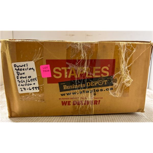 POWER STEERING GEAR BOX - SG16555 REMAN