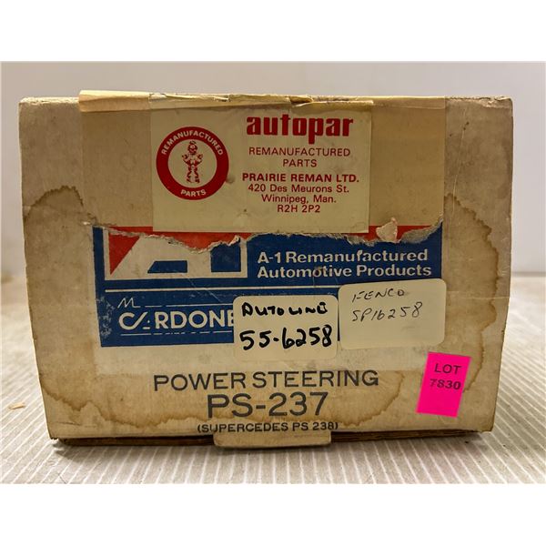 POWER STEERING PUMP - PS237 REMAN
