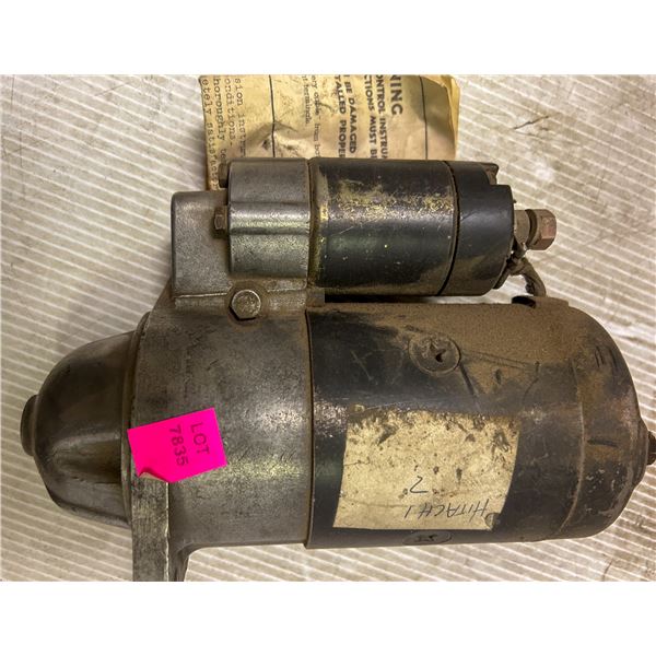 STARTER MOTOR - UNKNOWN APPLICATION