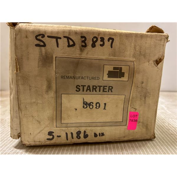 STARTER MOTOR - REMANUFACTURED