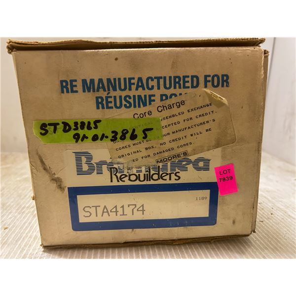 STARTER MOTOR - REMANUFACTURED