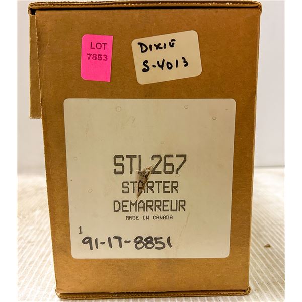 STARTER MOTOR - REMANUFACTURED