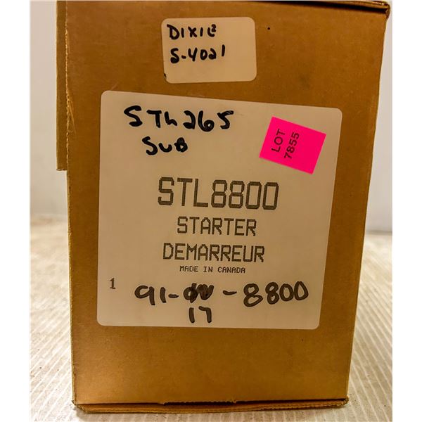 STARTER MOTOR - REMANUFACTURED