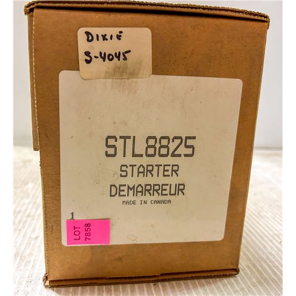 STARTER MOTOR - REMANUFACTURED