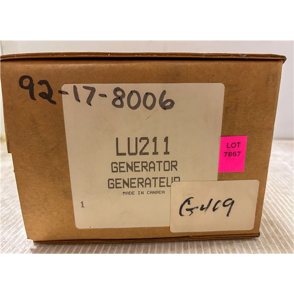 ALTERNATOR - REMANUFACTURED