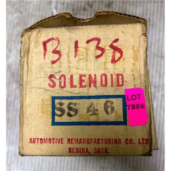 SOLENOID SWITCH - REMANUFACTURED (MODEL SS46)