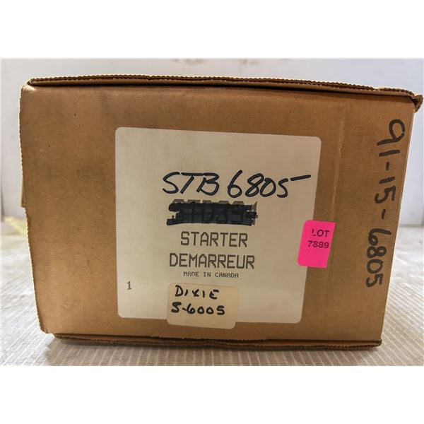 STARTER MOTOR - REMANUFACTURED (MODEL STB6805)