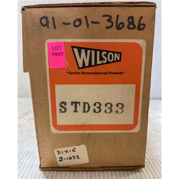 STARTER MOTOR - REMANUFACTURED (MODEL STD333)